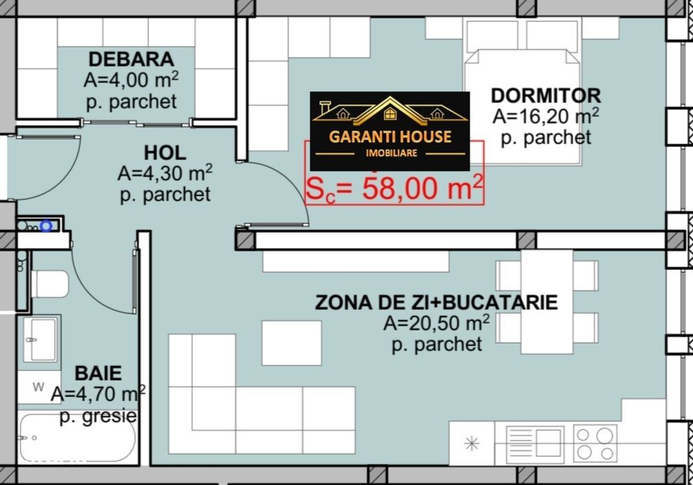 Bloc nou, Zona Oltului, apartamente finisate, de la 63 220€