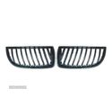 GRELHAS FRONTAIS PARA BMW SERIE3 E90 05-08 LOOK CARBON - 1