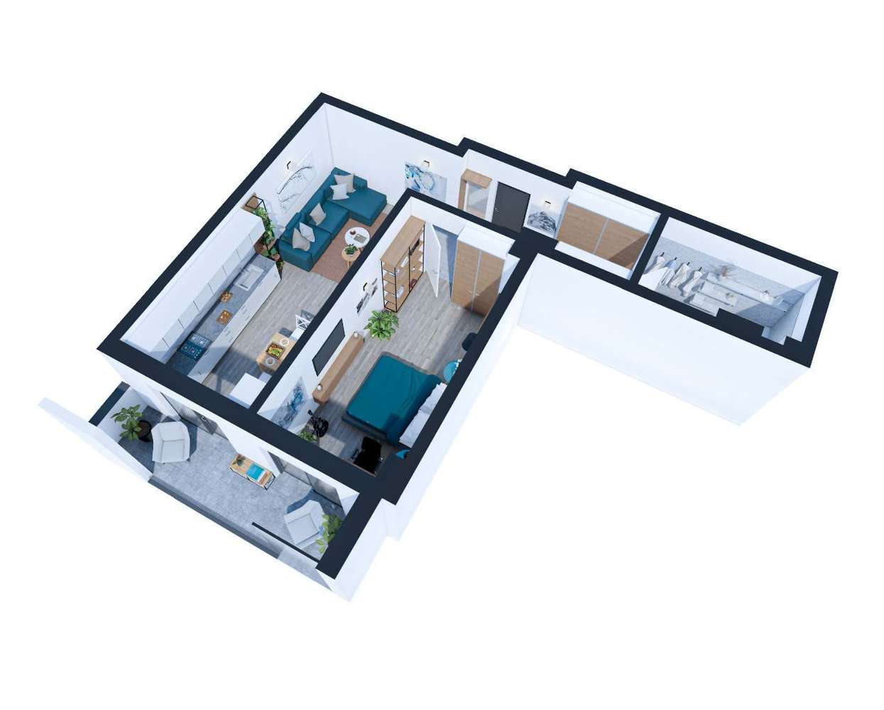 ADAMANT ECLYPSE, 2 camere, TIP 2C, 67.6mp CUG-BRD - Imagine principală: 2/15