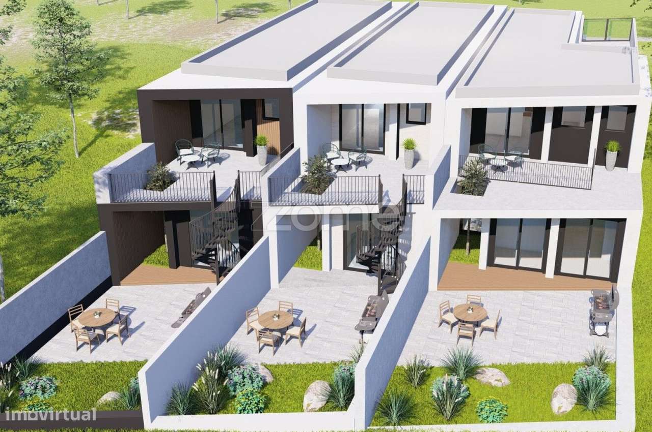 Moradia T3 Nova com Jardim e Terraço em Santo Tirso! - Grande imagem: 4/26