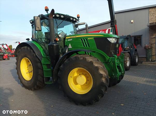 John Deere JD 6215R, 50 km/h, pneumatyka, przedni TUZ, bogata wersja, autentyczny przebieg! - 3