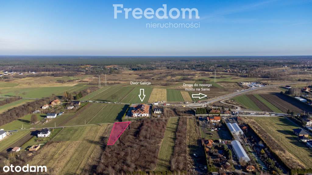 Działka z WZ Brandwica gm. Pysznica - Pełny obrazek: 1/16