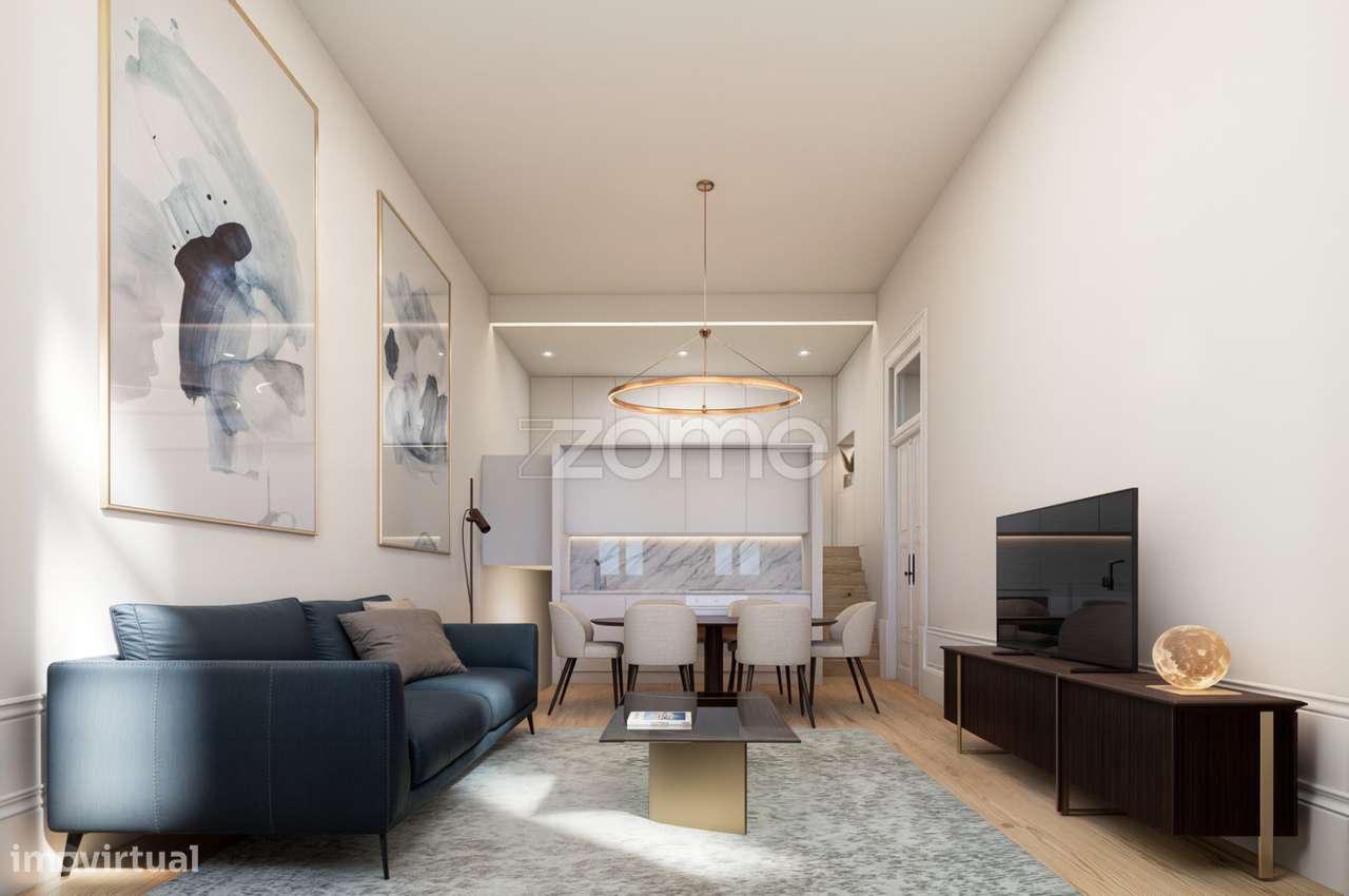 Apartamento T0+1 Duplex - Edifício Batalha - Grande imagem: 5/18