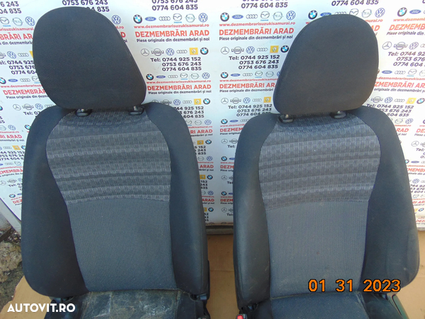 Scaune fata Toyota Yaris dupa 2014 scaune fata stanga dreapta interior yaris  dezmmembrez motor 1.0 - 2