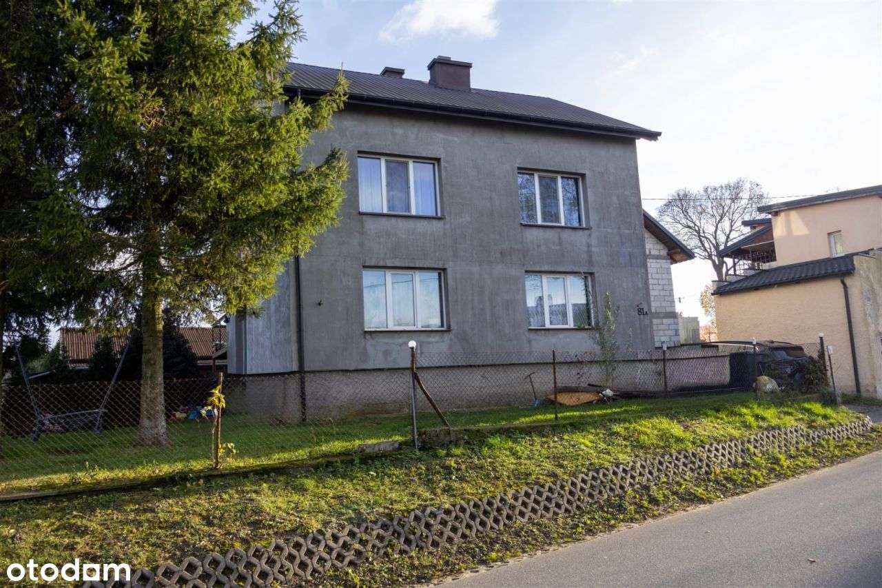 Dom z dwoma mieszkaniami i budynkiem gosp– Szczuka-10