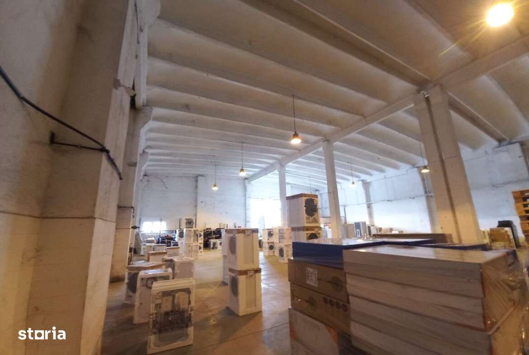 Inchiriere- Hala de 1000mp, izolata, zona industriala cu acces facil - Imagine principală: 4/5