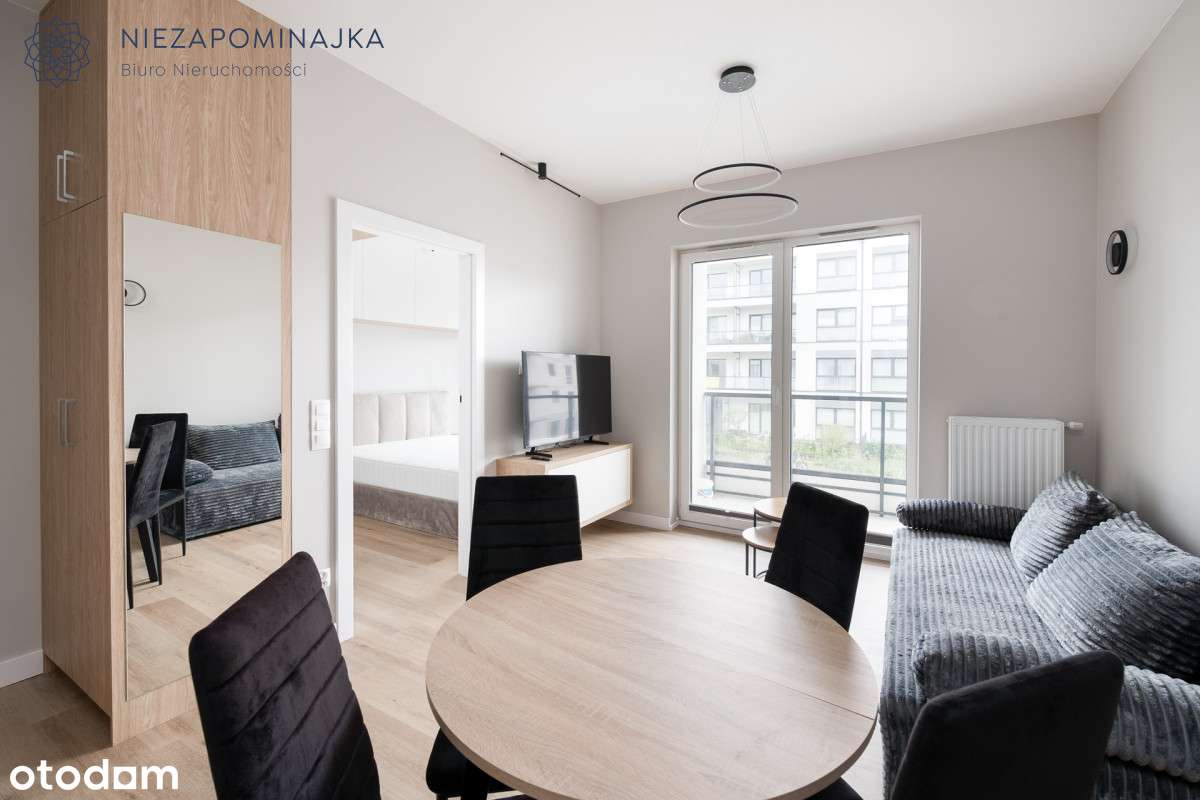 Nowoczesne mieszkanie 34 m² z balkonem na wynajem