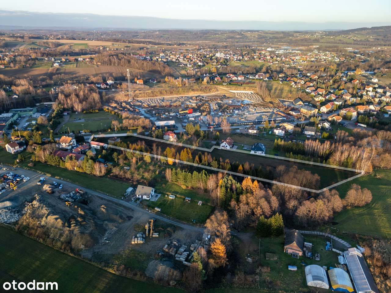 Działka budowlana przy obwodnicy Wadowic-12