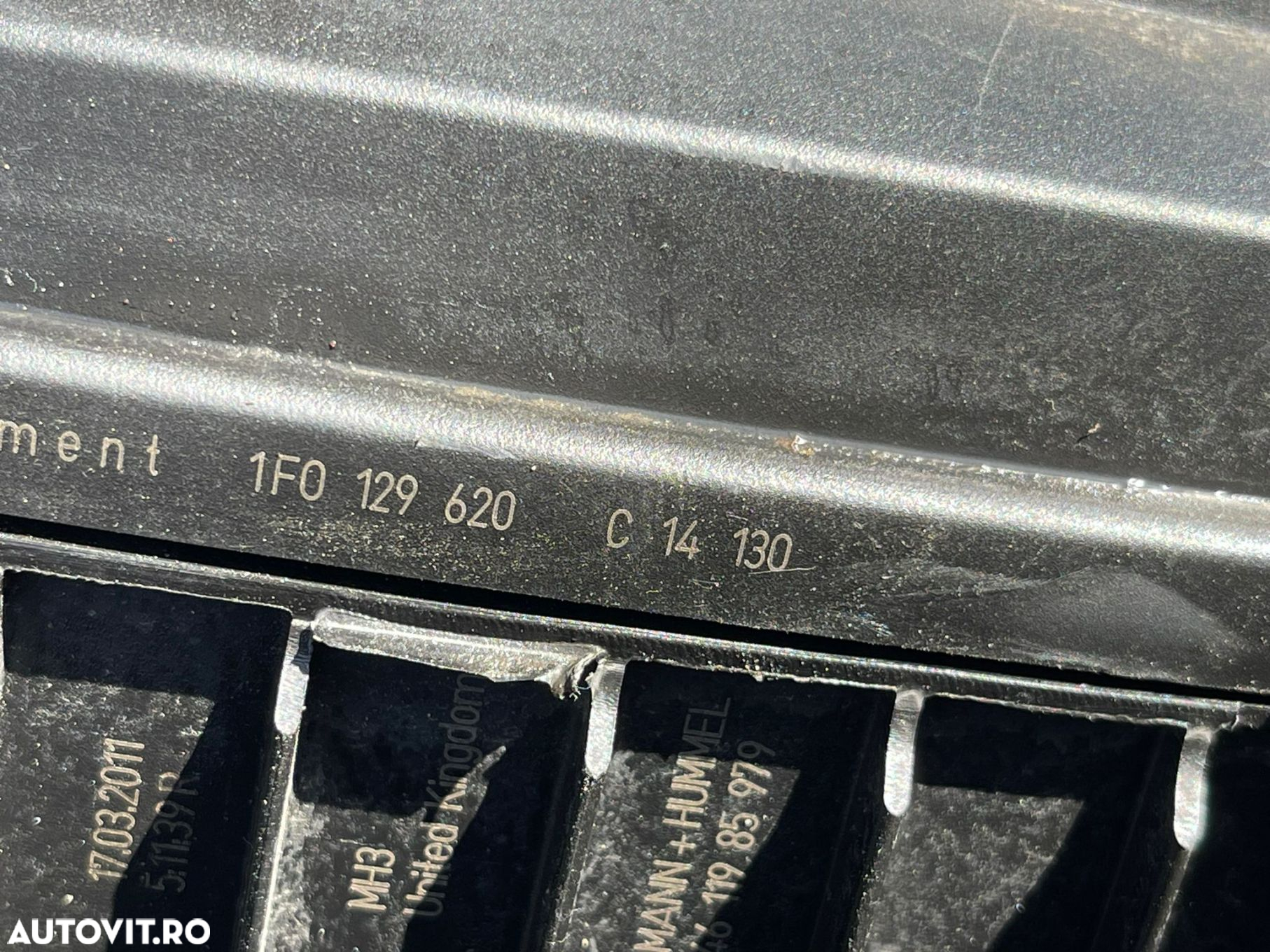 Carcasa Filtru Aer Volkswagen Golf 5 1.6 BGU BSE CCSA 2004 - 2008 Cod 1K0129607AQ 1K0129610B 1K0129601BT [C4119] - 3