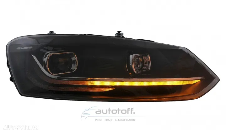 Faruri LED compatibile cu VW Polo 6R 6C (2010-2017) Sermnalizare Dinamica - 5