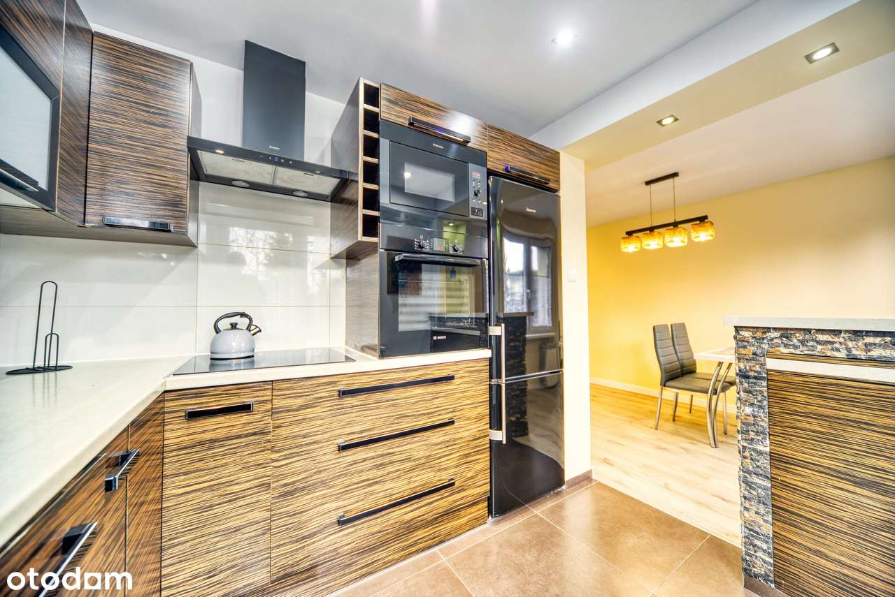 Odnowione mieszkanie, 4 pokoje, 76m2, parter, niski blok, balkon, Kęty-14