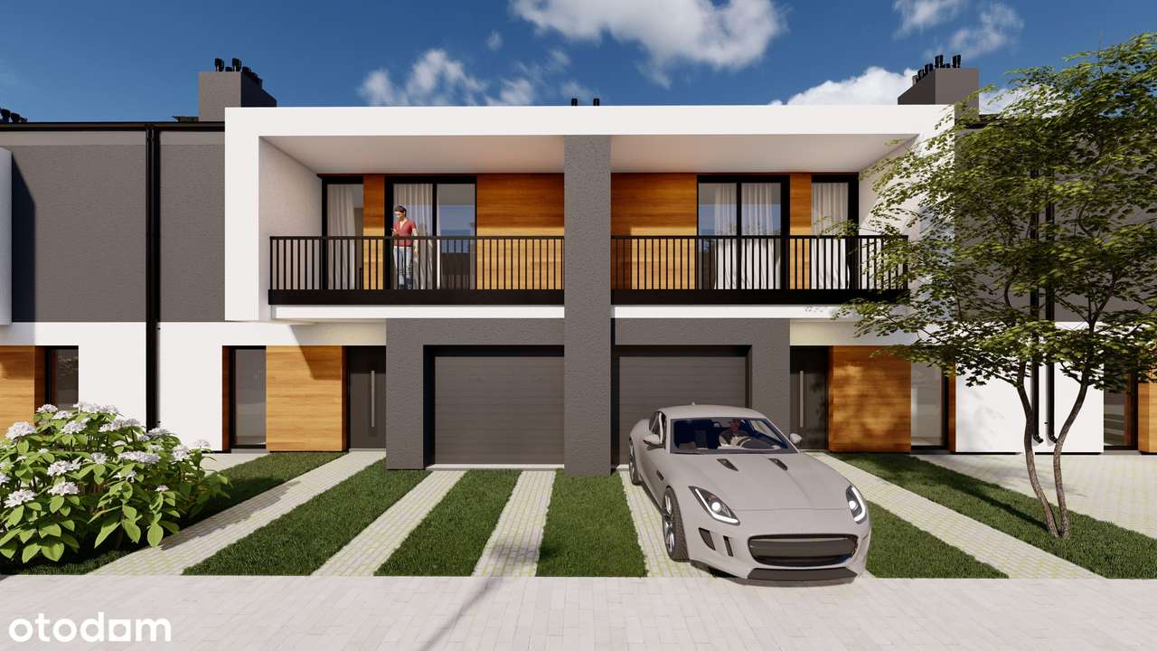 Dom narożny, stan deweloperski, Smulsko, Retkinia,  Osiedle Arkadia-2