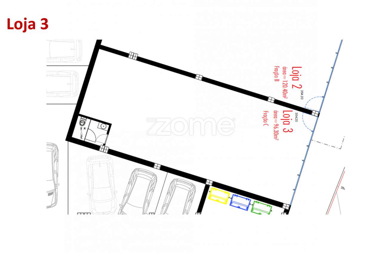 Loja C com 96,30 m2 em Freamunde, Paços de Ferreira - Grande imagem: 2/17