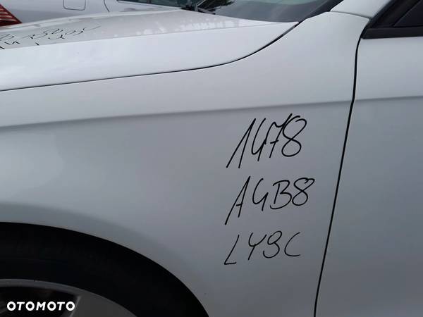 AUDI A4 B8 BŁOTNIK LEWY PRZEDNI LEWY PRZÓD KOLOR: LY9C - 3