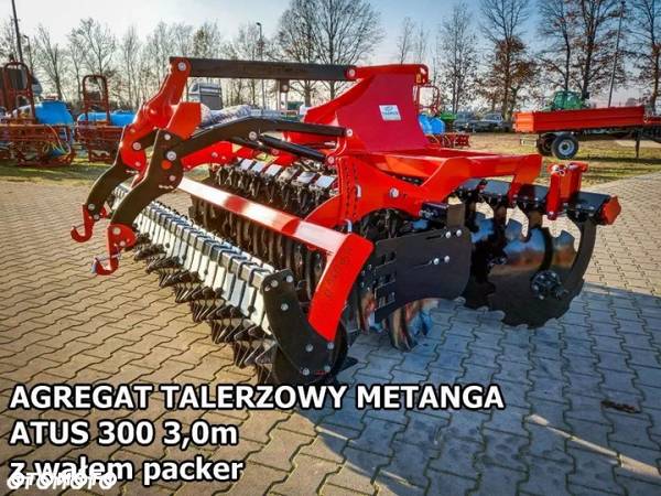 Agregat talerzowy siewny brona Hydropack packer Rura 2,5 m 2,7m 3m 4m TALERZÓWKA - 5