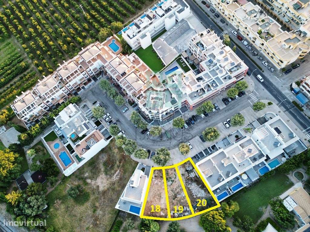 Lote com projeto aprovado, piscina e vistas de mar, centro de Tavir...-26