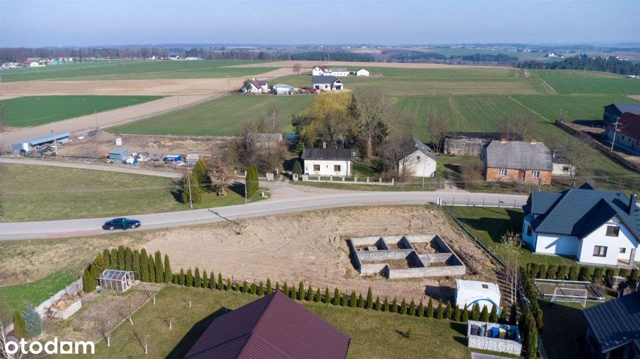 Działka z rozpoczętą budową - Gwiździny - Pełny obrazek: 4/11