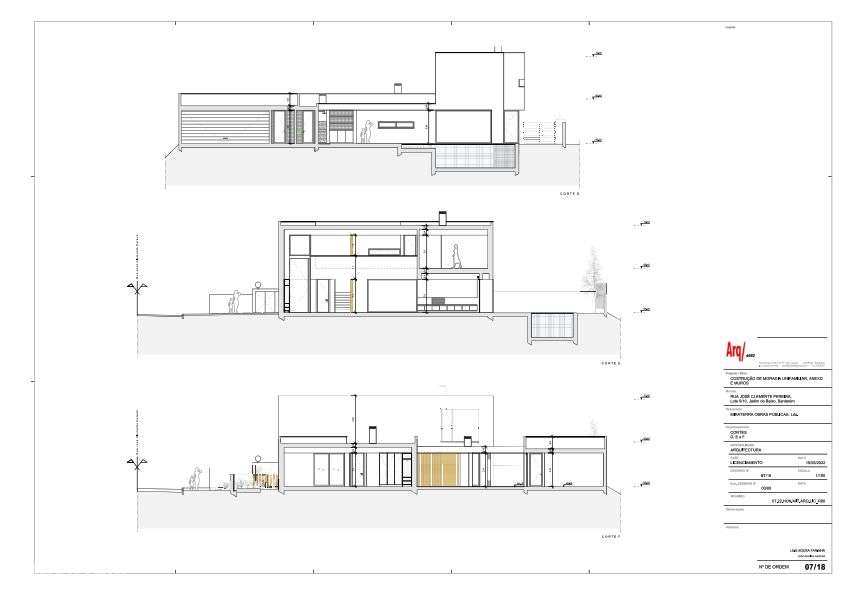 Moradia de linhas modernas em construção-10