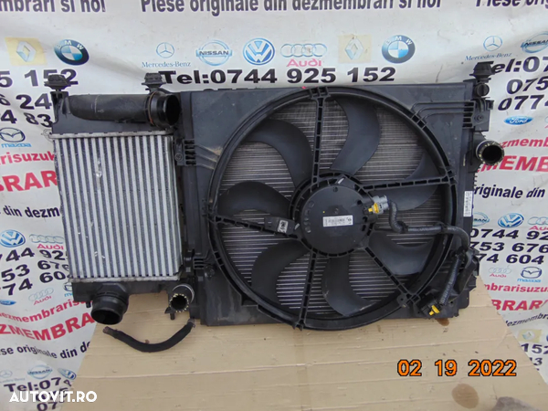 Trager Nissan Qashqai 2013-2020 trager armatura grila radiatoare 1.5 radiator apa intercooler gmv ventilator - 4