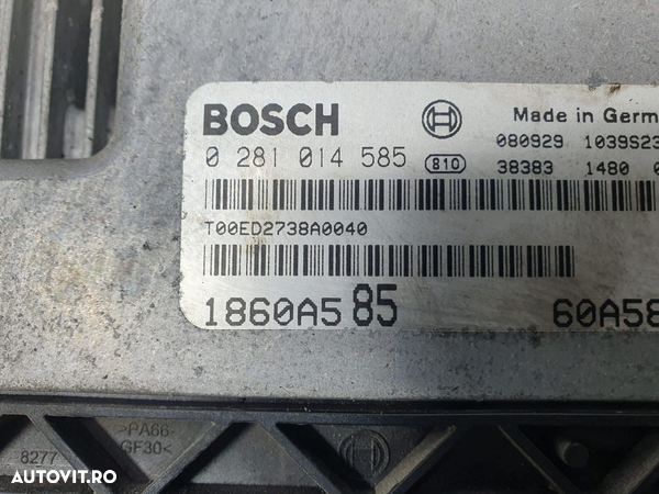 Calculator motor 0281014585 2.0 diesel BWC Mitsubishi Lancer X  [din - 2