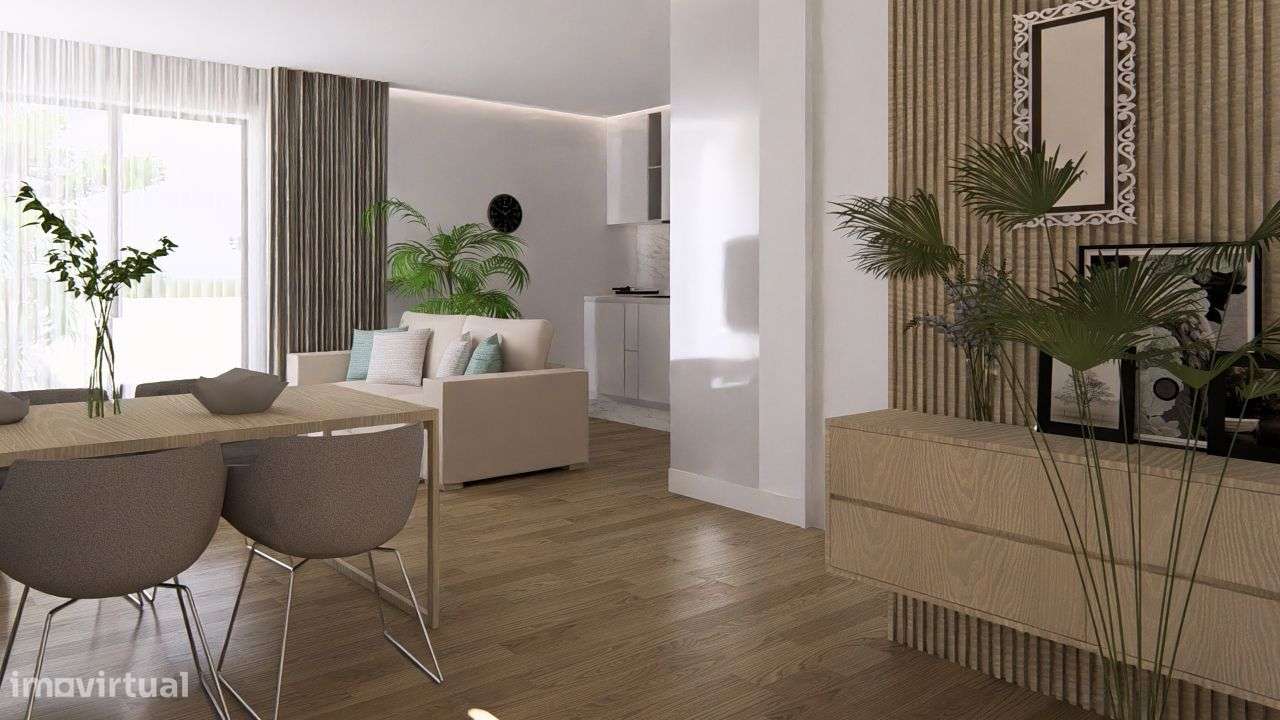 T2 Novo terraço 40 m2 garagem Vilar de Paraiso, Vila Nova de Gaia - Grande imagem: 4/47