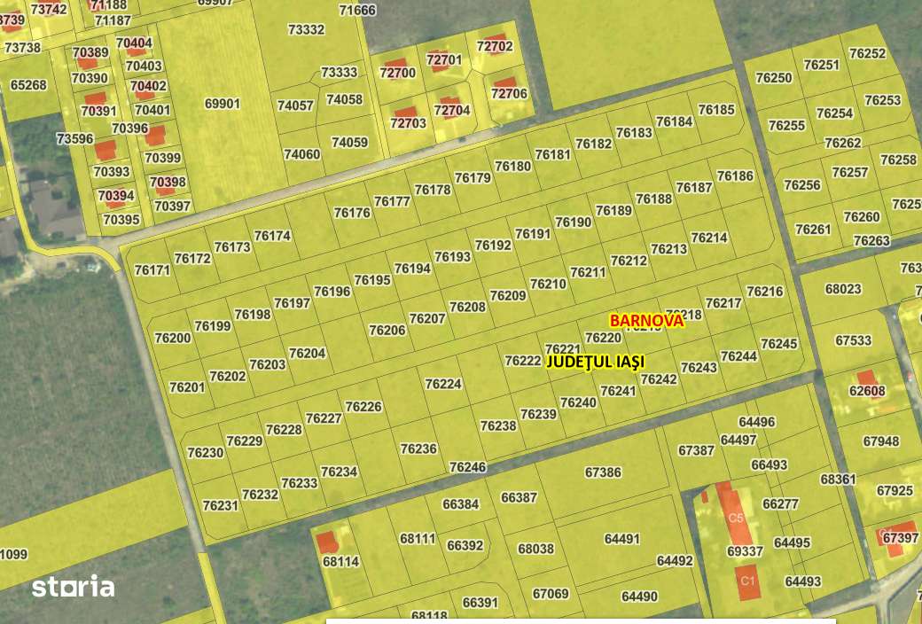 Teren 557 mp intravilan Visan Barnova ,Str.dealul Craitelor,utilitati - Imagine principală: 3/3