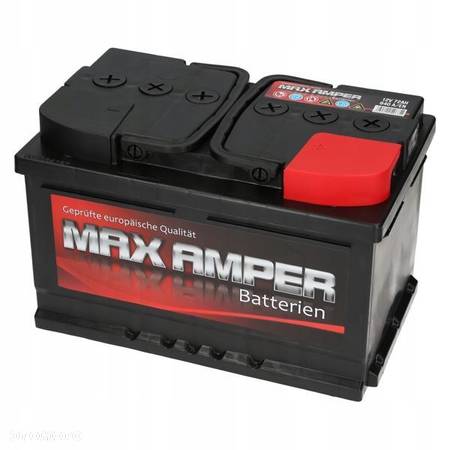 Akumulator Max Amper 12V 72Ah 640A L3B P - 5