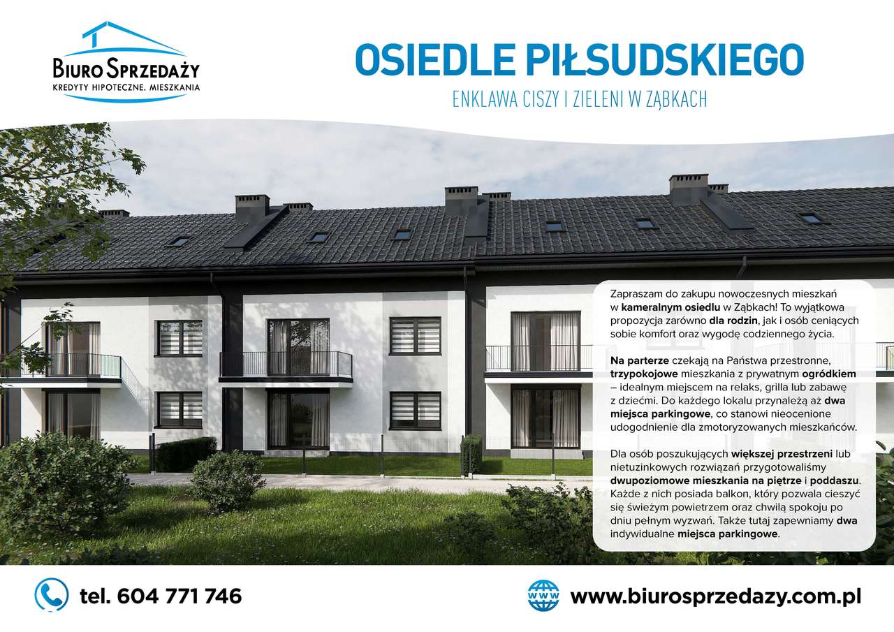 3 POKOJE Z OGRÓDKIEM+2MP-CENTRUM ZĄBEK - Pełny obrazek: 4/13