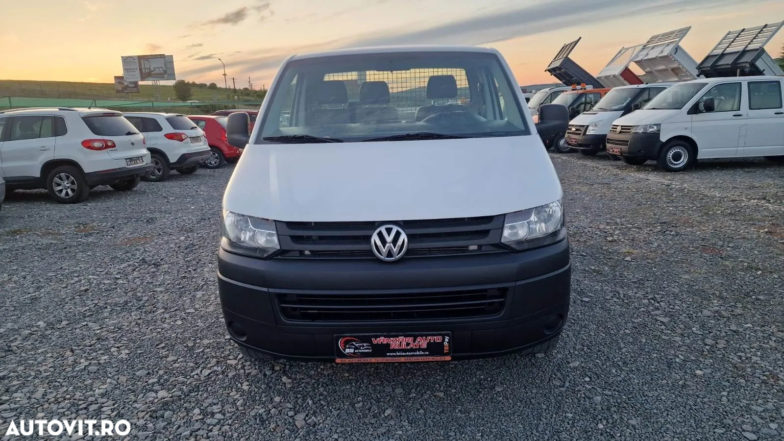 Volkswagen T5 Pickup FACE LIFT, 2.0 TDI, 141cp, euro 5,  A/C,  2011 ⭐  4Motion (4x4),⭐, factura, seap, finantare PJ, rate cu buletinul PF - 12