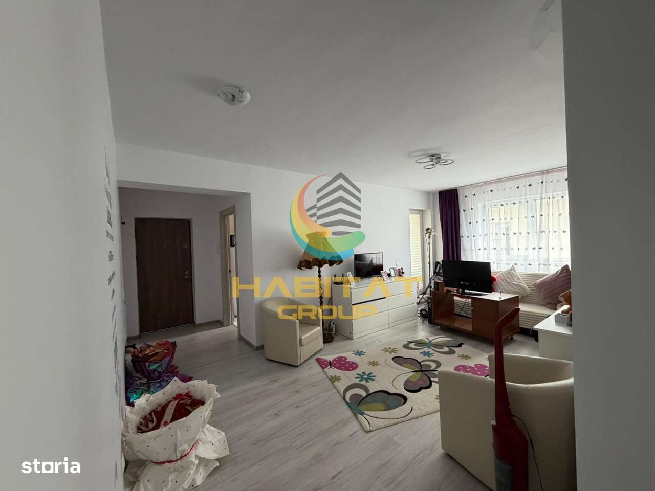 Pallady 2 camere decomandat 52 mp ACTE GATA DE MUTARE