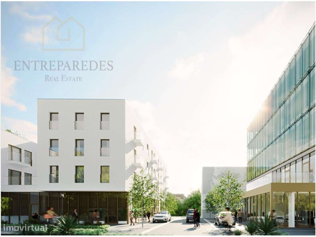 Apartamento T1 com terraço para comprar no moderno 'Porto Art's Squ... - Grande imagem: 2/8