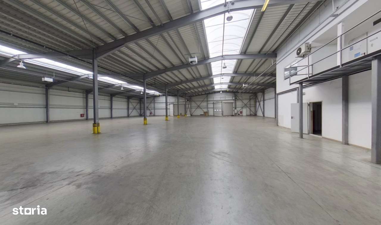 HALĂ INDUSTRIALĂ 856 MP 0% COMISION - Imagine principală: 2/5