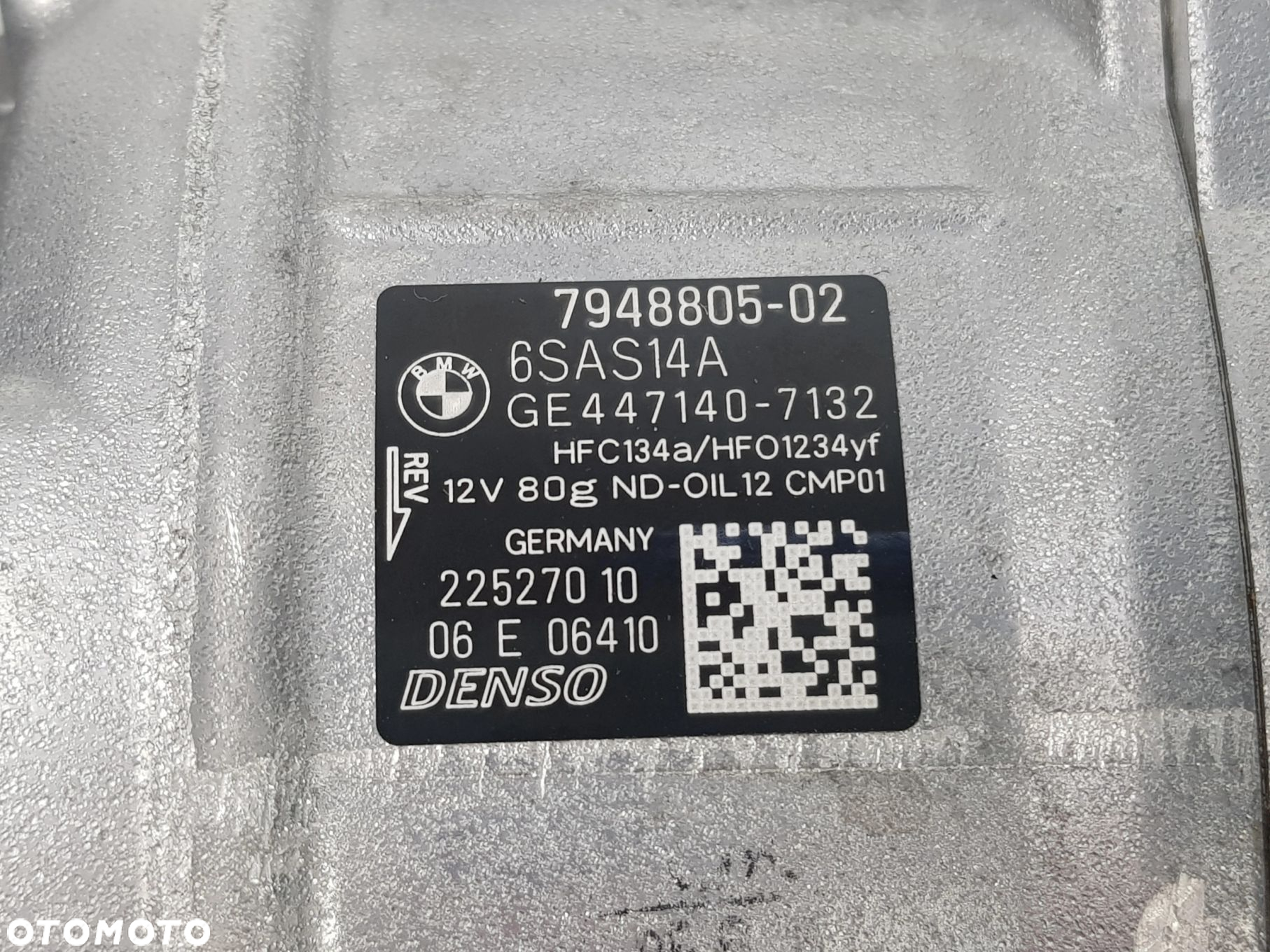 Kompresor Sprężarka klimatyzacji BMW X3 G01 X4 G02 G20 7948805 - 6