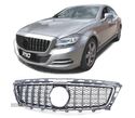 GRELHA FRONTAL PARA MERCEDES CLS C218 11-14 PRETO CROMADO - 1