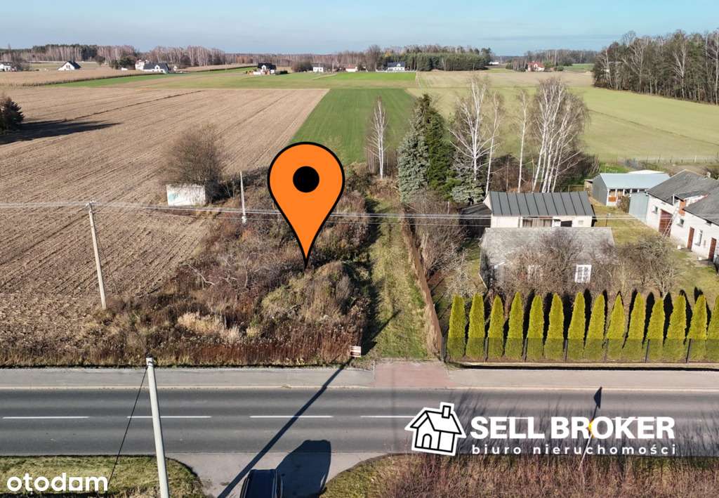 Super działka budowlana! Wszystkie media w drodze - Pełny obrazek: 1/5