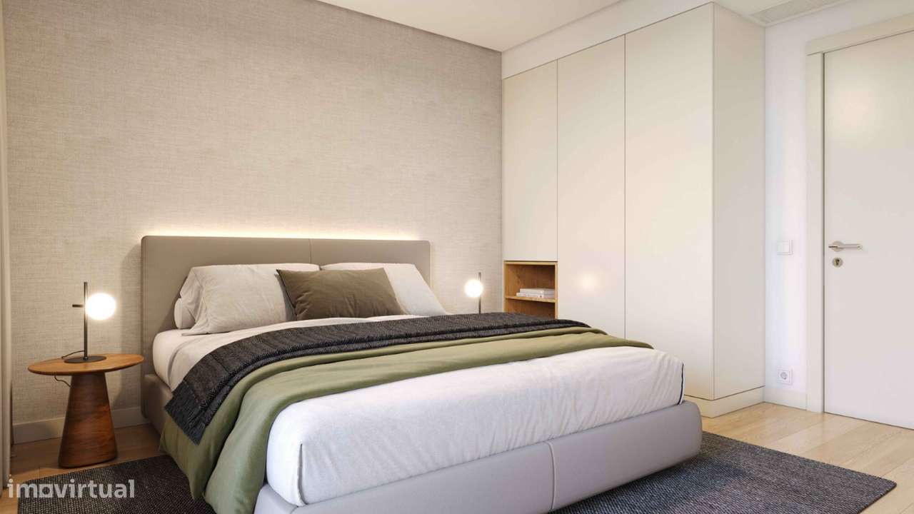 Apartamento T2 The Yard Urban Gaia ao lado do Arrábida Shop linha rubi-8