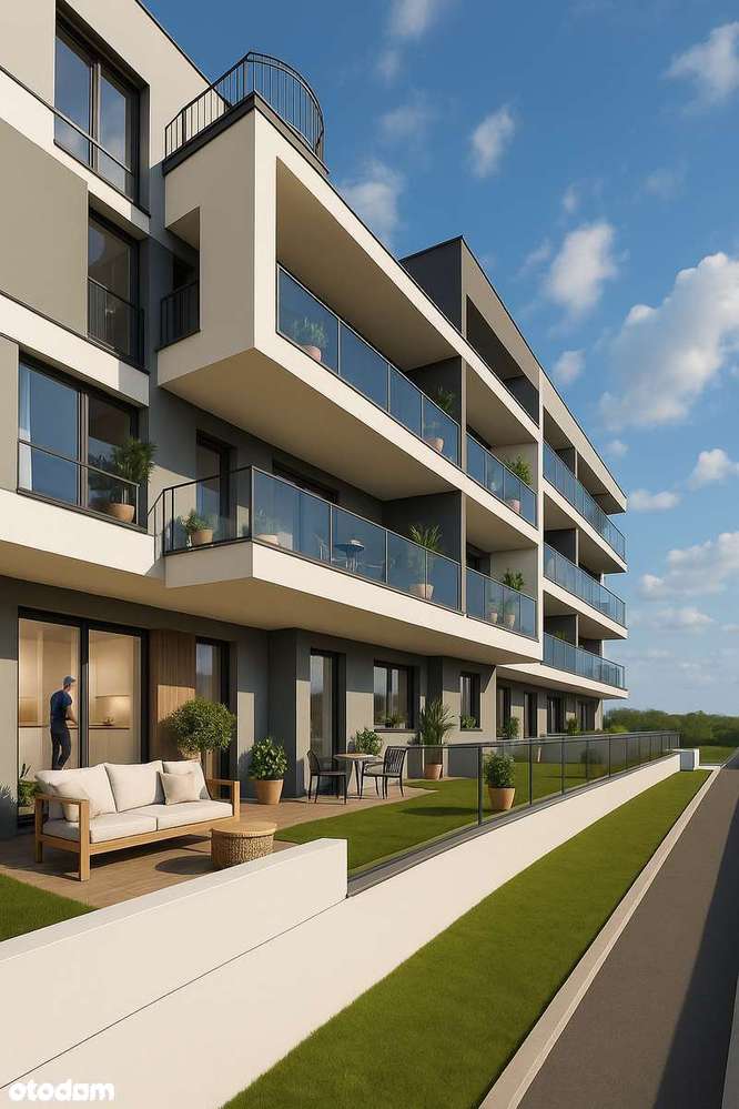 Promocja 2 pok Taras na dachu , duży balkon , garaż + komórka  w cenie-6