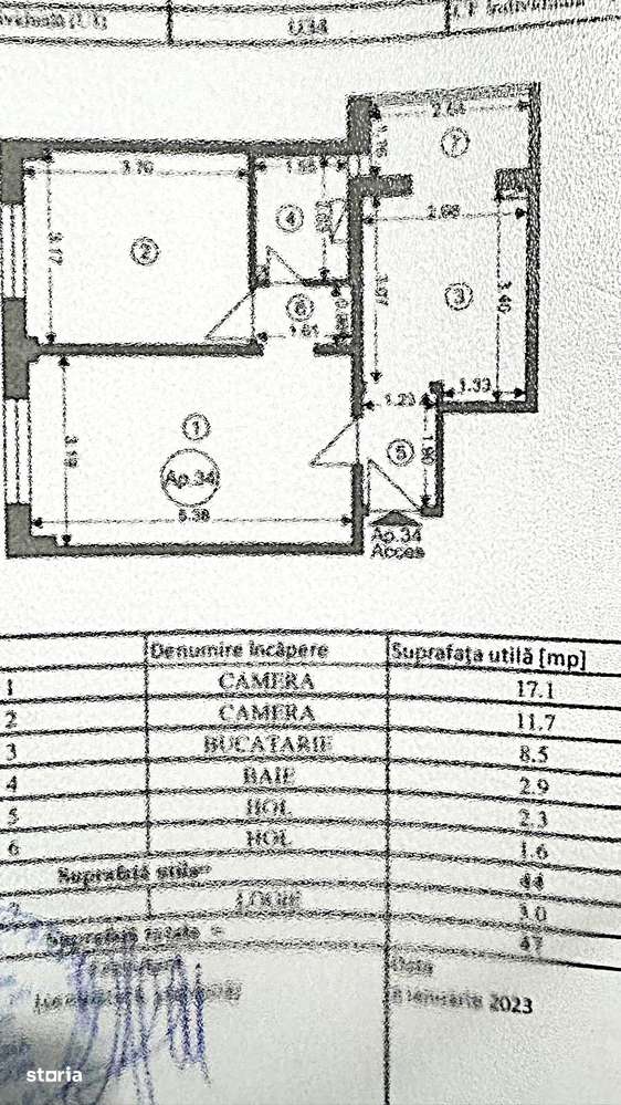Apartament 2 camere|Semidecomandat|Mobilat|Cartier Noua – Str. Nucului-10