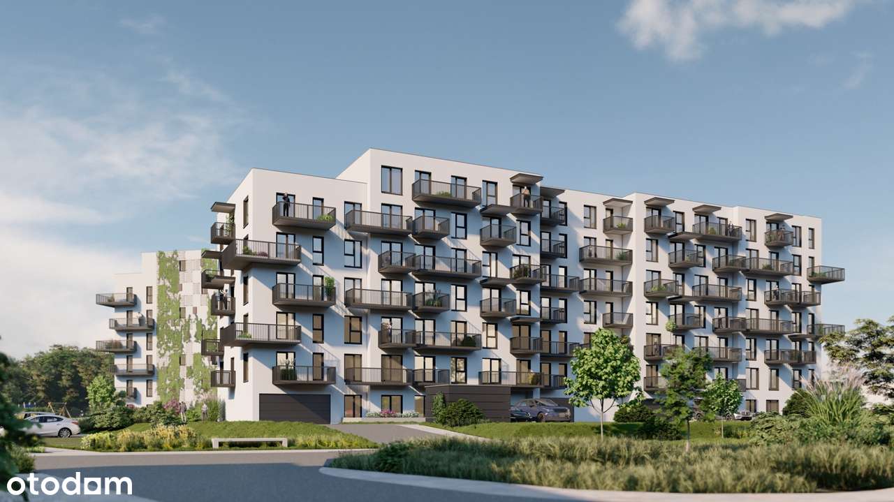 Nowe mieszkania 2 pokoje z balkonem, Strażacka 54G - Pełny obrazek: 1/10