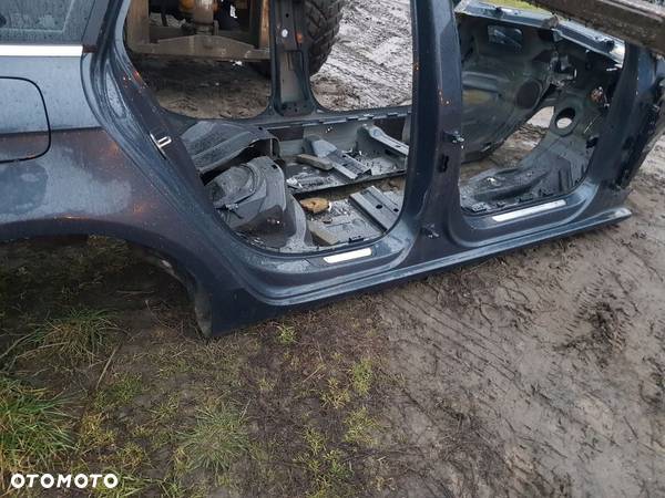 próg słupek Błotnik prawy tył Audi A4 B8 sedan - 3