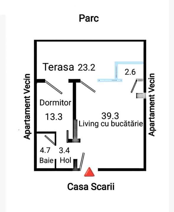 Vanzare Apartament parter cu terasa deosebita - Imagine principală: 3/19