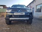 Bara fata Mitsubishi L200 Facelift 2010 - 2015 NEGRU X08 (613) model fara spalatoare far ... - 1