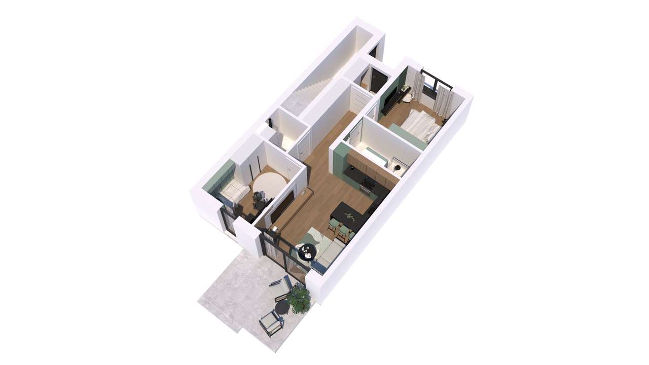 Apartament 3 pokoje z ogródkiem w Tarnowskich Górach PROWIZJA 0%-8