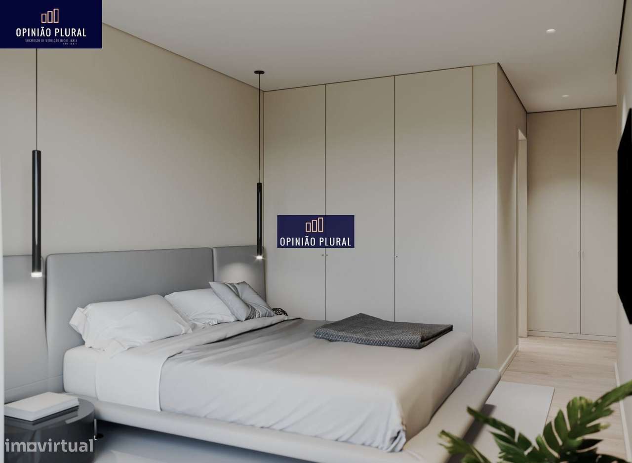 T1 Novo de Luxo em Condomínio Fechado  Valadares - Grande imagem: 5/12