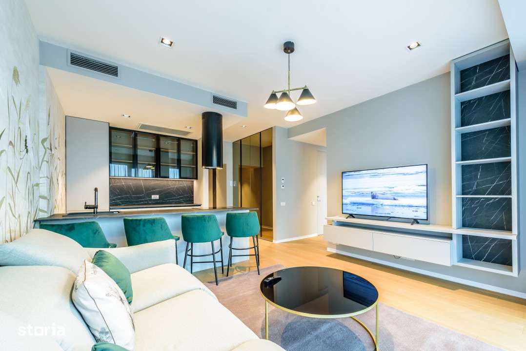 One Mircea Eliade, 3 camere complet echipat si mobilat,  parcare subte - Imagine principală: 3/14