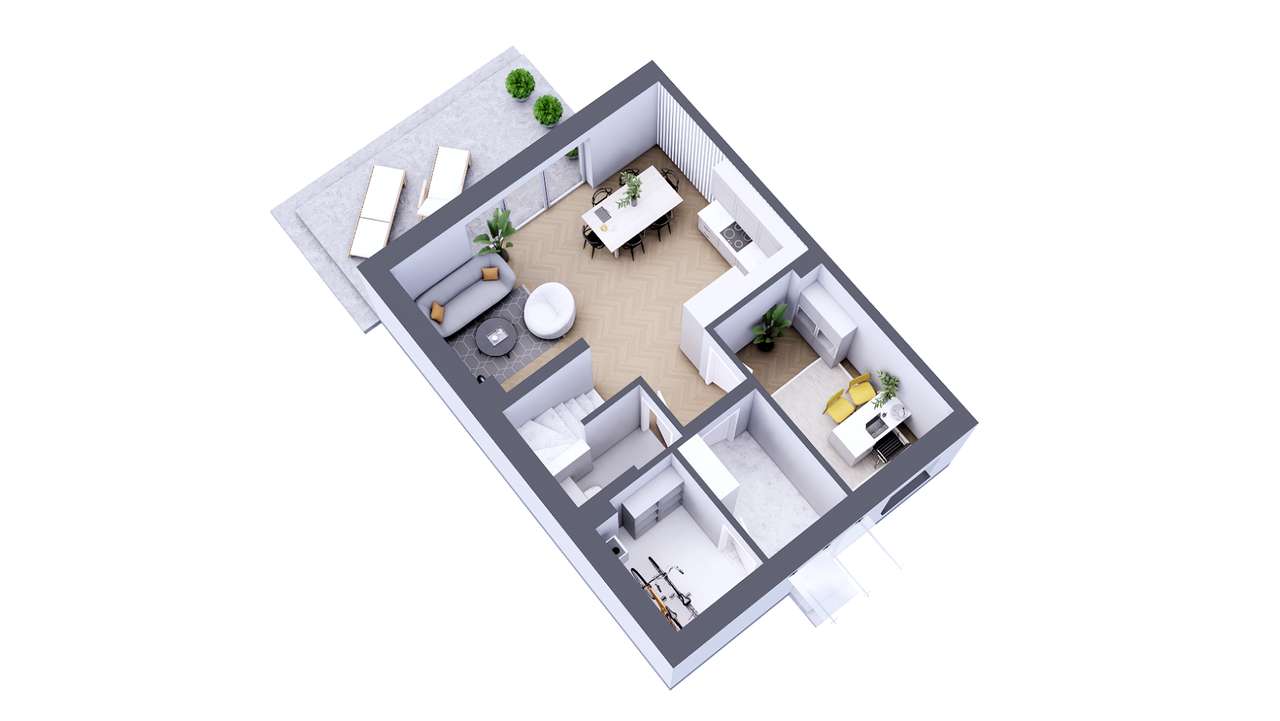 Nowoczesne domy na sprzedaż w Lewinie Brzeskim - Pełny obrazek: 4/11