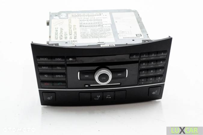 MERCEDES W212 RADIO ODTWARZACZ EKRAN WYŚWIETLACZ NAVI MMI ZESTAW A2129004412 A2129005000 GORLICE - 2