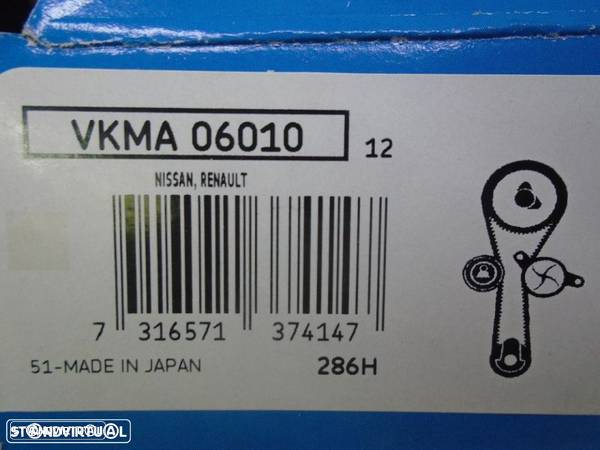 VKMA06010 - Kit de Distribuição - Renault/Nissan (Novo) - 2
