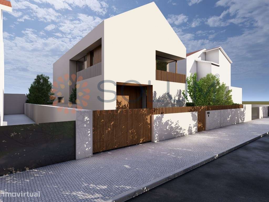 Moradia Contemporânea com Piscina e Design Moderno - Montijo-44