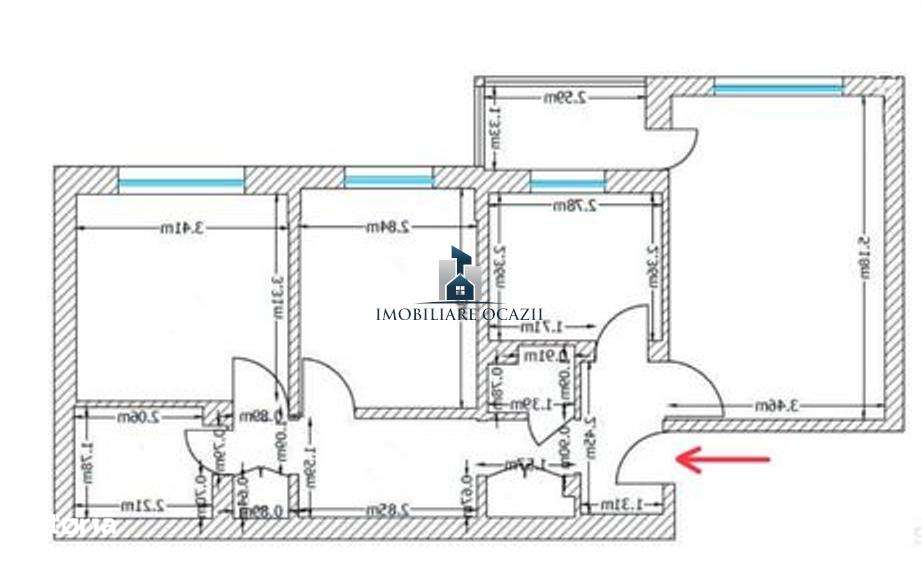 Apartament 3 camere Decomandate Aparatorii Patriei-Panselelor-4